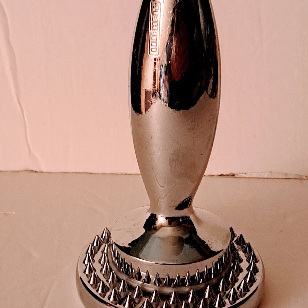 Leifheit Chrome Meat Tenderizer Kitchen Tool Reversible Made In Germany